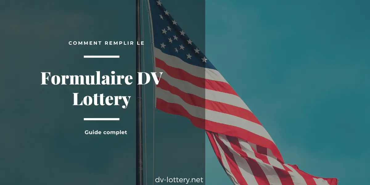 formulaire dv lottery